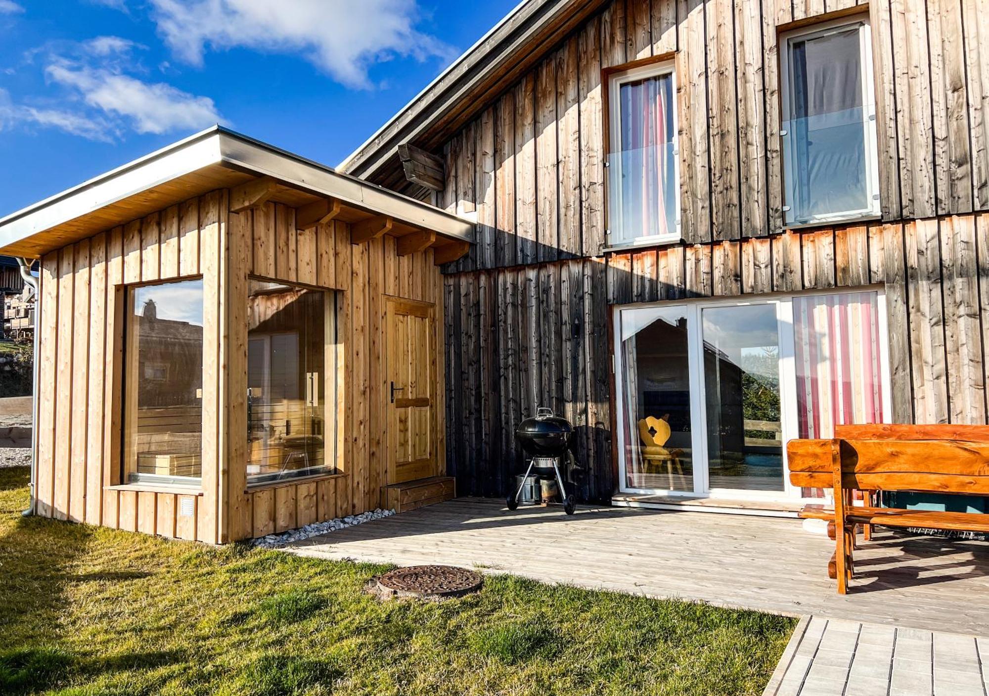 1A Chalet Eck - Wandern, Grillen, Panorama Sauna! Klippitztorl المظهر الخارجي الصورة