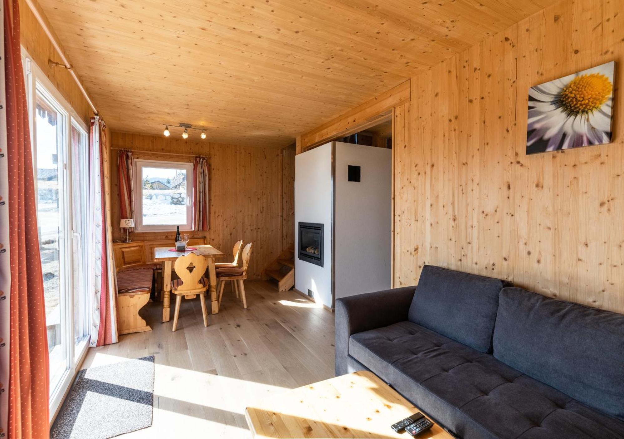 1A Chalet Eck - Wandern, Grillen, Panorama Sauna! Klippitztorl المظهر الخارجي الصورة
