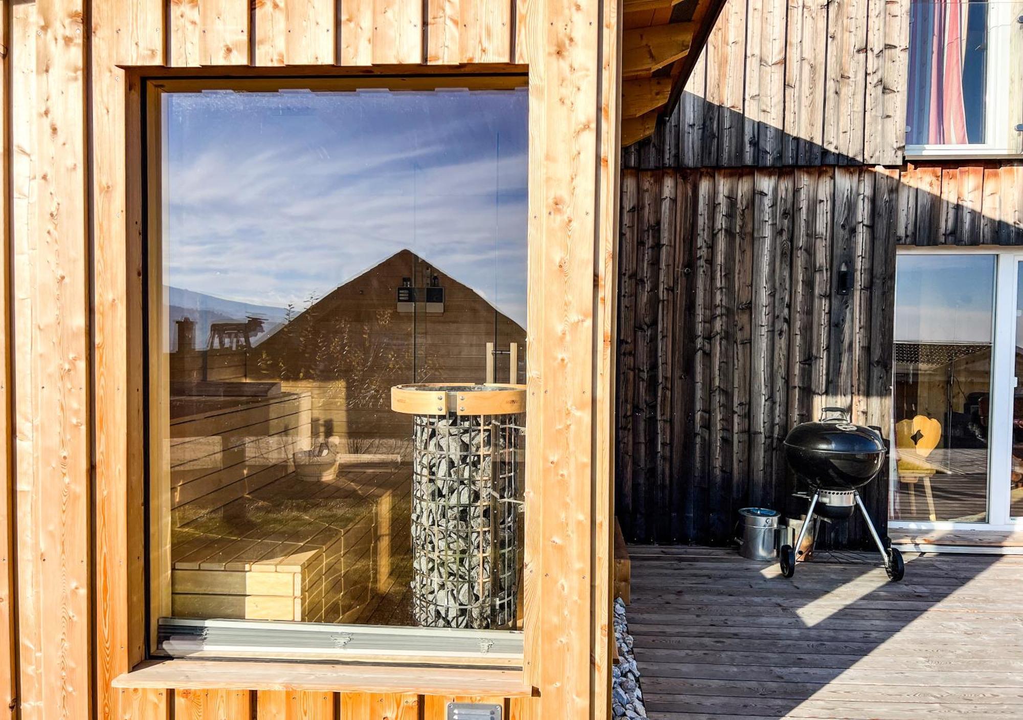 1A Chalet Eck - Wandern, Grillen, Panorama Sauna! Klippitztorl المظهر الخارجي الصورة