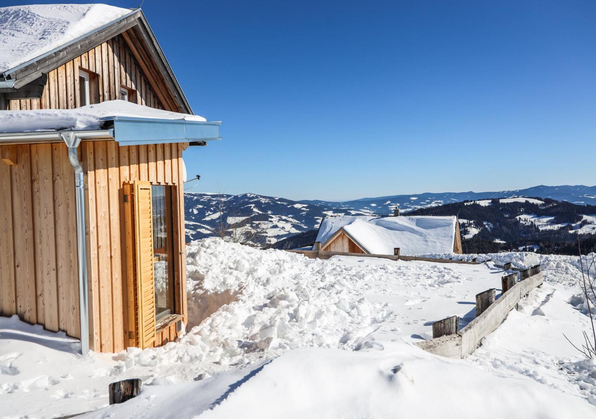 1A Chalet Eck - Wandern, Grillen, Panorama Sauna! Klippitztorl المظهر الخارجي الصورة